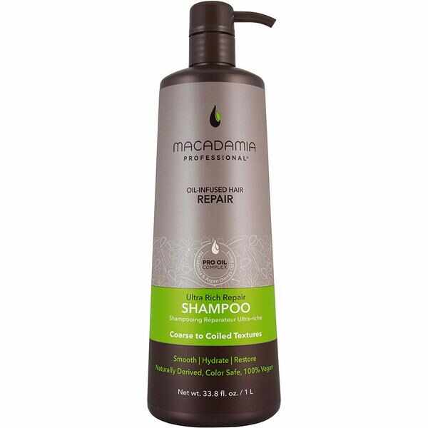 Sampon cu Efect Reparator - Macadamia Professional Ultra Rich Repair Shampoo, 1000 ml
