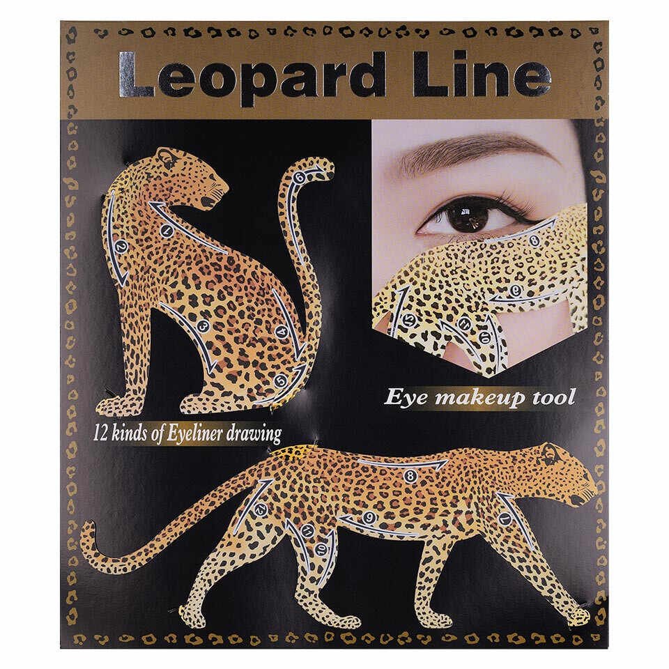 Sabloane Machiaj Leopard Line