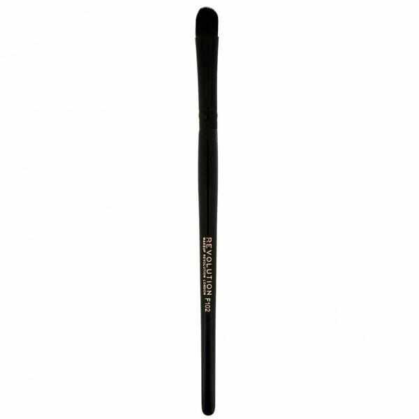 Pensula Makeup Revolution F102 Pro Concealer Brush pentru aplicarea anticearcanului 1buc
